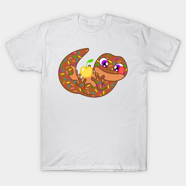 Chocolate Gecko T-Shirt by CoreyUnlimited